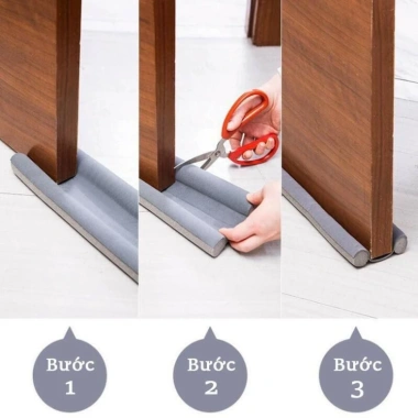 Nẹp xốp chắn khe cửa NMS chống ồn, ngăn côn trùng, bụi bẩn, an toàn cho trẻ nhỏ - Giá chỉ 19.500₫
