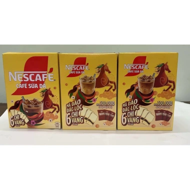 Nes Cà Phê Sữa Đá 3 Hộp 10 Gói x24g HSD 10/2.026 - Giá Ưu Đãi 144.000 VNĐ Nes Cà Phê Sữa Đá 3 Hộp 10 Gói x24g HSD 10/2.026 - Giá Ưu Đãi 144.000 VNĐ