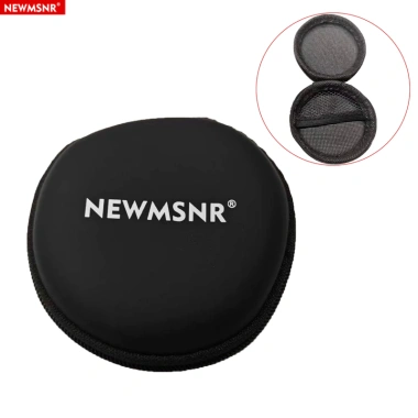 Newmsnr Túi lưu trữ tai nghe có dây 3c PU Da – Hộp sạc không dây, cáp dữ liệu, giảm giá 68.000₫