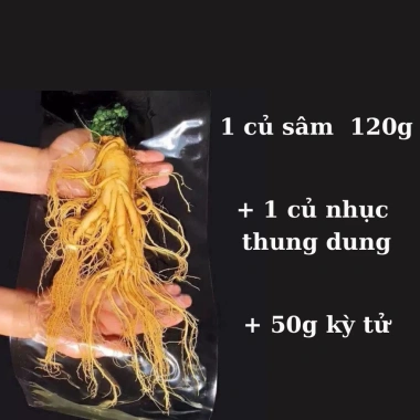 Ngâm Bình 5L - Nhân Sâm Trường Bạch + Nhục Thung Dung & Kỳ Tử 50g - 487.500 VND