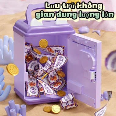 Ngân hàng tiết kiệm trẻ em - Hộp lưu trữ Heo và Cô gái, quà sinh nhật ưu đãi 3
