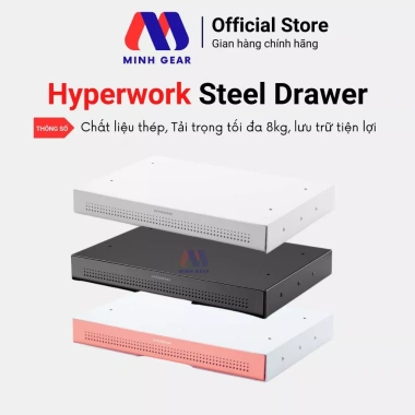 Ngăn kéo gắn bàn HyperWork Steel Drawer DR01 - Hàng chính hãng, giá ưu đãi 510.000₫