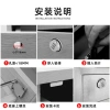 Ngăn kéo khóa hợp kim kẽm, biến lưỡi – Dùng cho tủ tài liệu, hộp điện, thư, giá 307.769₫ 3