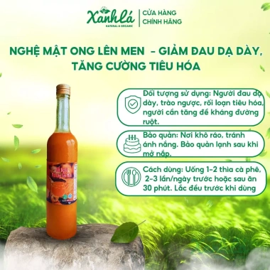 Nghệ Mật Ong Lên Men - Giảm Đau Dạ Dày, Tiêu Hóa, Giá Ưu Đãi 397.808 VND 2 Nghệ Mật Ong Lên Men - Giảm Đau Dạ Dày, Tiêu Hóa, Giá Ưu Đãi 397.808 VND 2