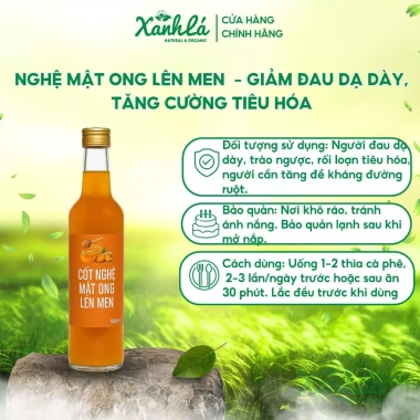 Nghệ Mật Ong Lên Men - Giảm Đau Dạ Dày, Tiêu Hóa, Giá Ưu Đãi 397.808 VND
