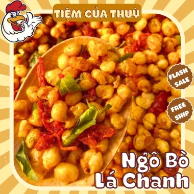 Ngô Cay Khô Bò Lá Chanh 500g - Snack Bắp Sấy Giòn, Giá Ưu Đãi 39,500₫ Thuỳ Bùi