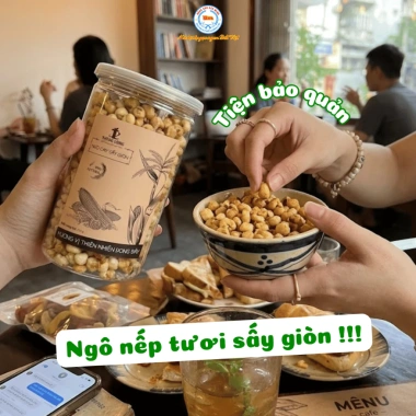 Ngô cay sấy giòn Bảo Minh 210g - Bắp rộp rộp cay cay, thơm ngon, giàu xơ, ít béo, giảm giá 44k
