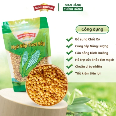 Ngô nếp tươi sấy Cogy Minh Dương Food – Giá 25.000₫, giòn ngon, giàu dinh dưỡng, 400g‑100g 4