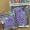 Ngòi máy phun xăm Giantsun KIM 1 màu tím có lỗ thông khí - Túi 100 Ngòi - Giá chỉ 35.000₫ 7