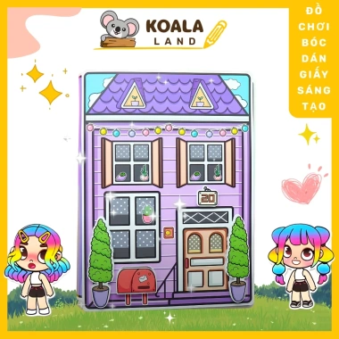 Ngôi nhà bé Beak Street Building In Quiet Book - Đồ chơi kuromi cô tiên xanh giảm còn 99.000₫