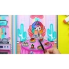 Ngôi nhà bé Unicorn House Quiet Book: Ngựa giấy, Búp bê giấy Tocaboca, Giá chỉ 89.000₫ 3