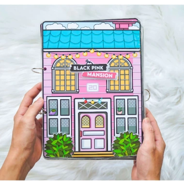 Ngôi nhà BLACKPINK - Búp bê giấy, đồ chơi thủ công cho bé gái 6 tuổi, giảm 22% 3