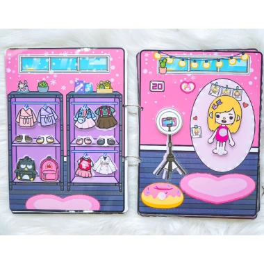 Ngôi nhà BLACKPINK - Búp bê giấy thông minh, thủ công cho bé gái, 120.000 VND 3