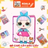 Ngôi nhà búp bê công chúa Toca Boca - Đồ chơi Montessori thủ công cho bé gái 110k