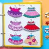 Ngôi nhà búp bê công chúa Toca Boca - Đồ chơi Montessori thủ công cho bé gái 110k 7