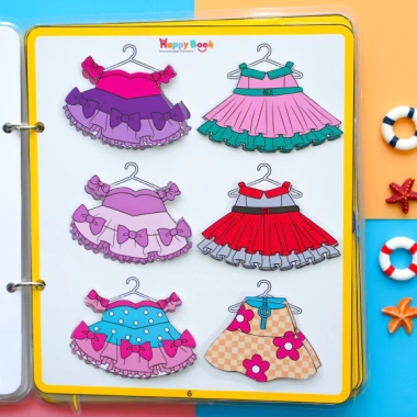 Ngôi nhà búp bê công chúa Toca Boca - Đồ chơi Montessori thủ công cho bé gái 110k 7