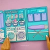 Ngôi nhà Búp Bê Giấy 2 mùa đông - Giá 157.000đ, đồ chơi an toàn, sáng tạo cho bé 7