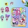 Ngôi nhà búp bê giấy 4 cô bé Melody Kuromi Cinamoroll Kitty – Đồ chơi mới, giá 150k VND 2