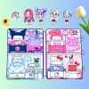 Ngôi nhà búp bê giấy 4 cô bé Melody Kuromi Cinamoroll Kitty – Đồ chơi mới, giá 150k VND 5