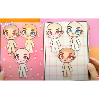Ngôi nhà búp bê giấy Avatar World A1 - Thiết kế tinh tế, giảm giá 18% chỉ 58.650 VND 2