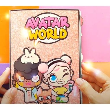 Ngôi nhà búp bê giấy Avatar World A1 - Thiết kế tinh tế, giảm giá 18% chỉ 58.650 VND 8