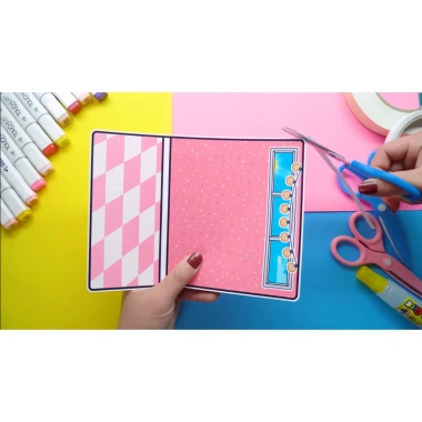 Ngôi nhà búp bê giấy DIY Kuromi và Melody - Quiet Book, giảm còn 99.000₫ 8