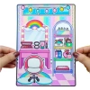 Ngôi nhà búp bê giấy thủ công công chúa Tocaboca Unicos H24 - Đồ chơi Squishy Kuromi, giảm giá 139k 9