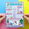 Ngôi nhà Búp Bê Hello Kitty TOCA LIFE WORLD, đồ chơi bé gái kuromi cô tiên xanh, giảm 99.000₫ 3
