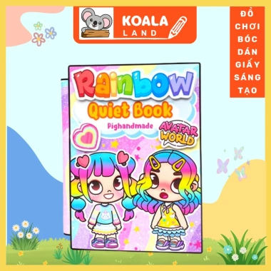Ngôi nhà cầu vồng Avatar World - Búp bê giấy Kuromi, giảm giá 140k