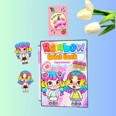 Ngôi nhà cầu vồng Avatar World - Búp bê giấy Kuromi, giảm giá 140k 2