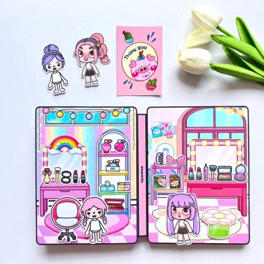 Ngôi nhà cô bé Avatar và TocaBoca - 4 búp bê giấy đáng yêu, giảm giá tới 19%