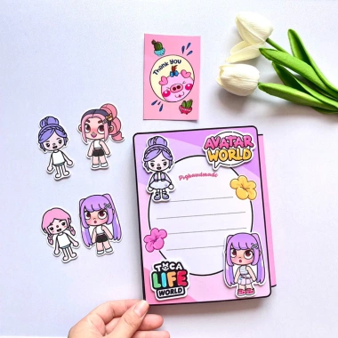 Ngôi nhà cô bé Avatar và TocaBoca - 4 búp bê giấy đáng yêu, giảm giá tới 19% 9 Ngôi nhà cô bé Avatar và TocaBoca - 4 búp bê giấy đáng yêu, giảm giá tới 19% 9