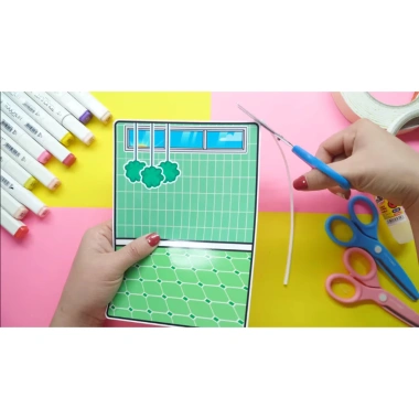 Ngôi nhà của bé Green House Quiet Book - Quà tặng trẻ 6 tuổi, chỉ 80.000₫