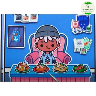 Ngôi nhà đáng yêu Leke - Leon Đồ chơi búp bê cho bé gái, chỉ 170.000₫ 3