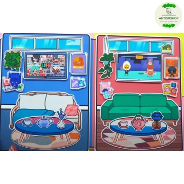 Ngôi nhà đáng yêu Leke - Leon Đồ chơi búp bê cho bé gái, chỉ 170.000₫ 5