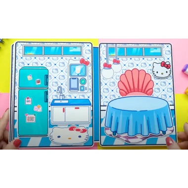 Ngôi nhà Hellokitty cho cô bé tóc hồng - Đồ chơi dễ thương, giá ưu đãi 100.000đ 5 Ngôi nhà Hellokitty cho cô bé tóc hồng - Đồ chơi dễ thương, giá ưu đãi 100.000đ 5