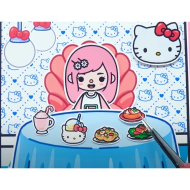 Ngôi nhà Hellokitty cho cô bé tóc hồng - Đồ chơi dễ thương, giá ưu đãi 100.000đ