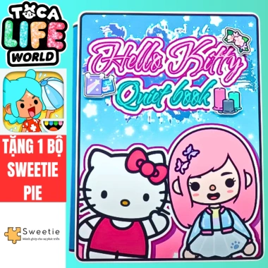 Ngôi nhà Hellokitty cho cô bé tóc hồng - Đồ chơi dễ thương, giá ưu đãi 100.000đ