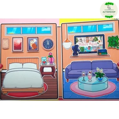 Ngôi nhà Morden Mansion - Đồ chơi búp bê sang trọng cho bé gái, giá giảm chỉ 170.000₫