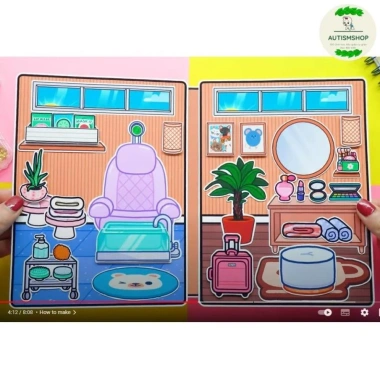 Ngôi nhà Morden Mansion - Đồ chơi búp bê sang trọng cho bé gái, giá giảm chỉ 170.000₫ 6 Ngôi nhà Morden Mansion - Đồ chơi búp bê sang trọng cho bé gái, giá giảm chỉ 170.000₫ 6