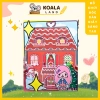 Ngôi Nhà Noel Cô Tiểu Thư Tóc Hồng Đáng Yêu – Giá Gốc 130k, Giảm còn 100k HappyFunny