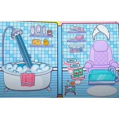 Ngôi Nhà Noel Cô Tiểu Thư Tóc Hồng Đáng Yêu – Giá Gốc 130k, Giảm còn 100k HappyFunny 5