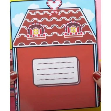 Ngôi Nhà Noel Cô Tiểu Thư Tóc Hồng Đáng Yêu – Giá Gốc 130k, Giảm còn 100k HappyFunny 6