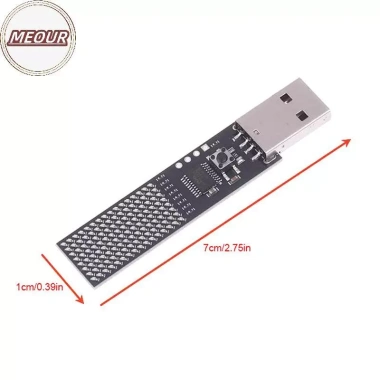 Ngọn Lửa Điện Tử LED 8x16 Ma Trận USB - Hiệu Ứng Hình Ảnh, Chiếu Sáng Tâm Trạng VN, Giá Ưu Đãi 139,150₫ 5