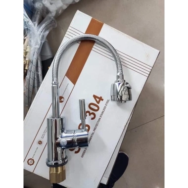Ngổng mềm nóng lạnh cho chậu rửa bát, tặng 2 dây cấp, giá ưu đãi 551.000₫ 2