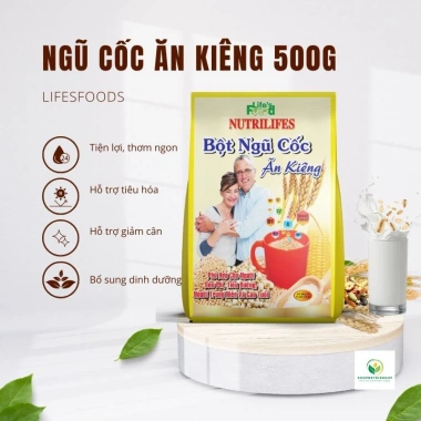 Ngũ Cốc Ăn Kiêng Gạo Lứt Huyết Rồng Hạt Sen 400g Không bảo quản Giá 89.000đ 4