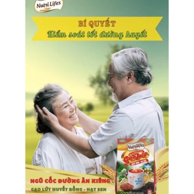 Ngũ Cốc Ăn Kiêng Gạo Lứt Huyết Rồng Hạt Sen 400g Không bảo quản Giá 89.000đ 6