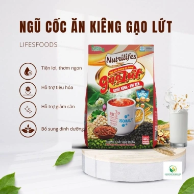 Ngũ Cốc Ăn Kiêng Gạo Lứt Huyết Rồng Hạt Sen 400g Không bảo quản Giá 89.000đ 7