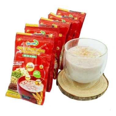 Ngũ Cốc Ăn Kiêng Gạo Lứt Huyết Rồng + Yến Mạch Hạt Sen 20 Gói 25g - Giá chỉ 95k 5