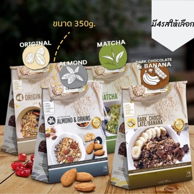 Ngũ cốc ăn kiêng Granovibes Thái Lan - Siêu hạt mix hoa quả, giảm cân 190k 2